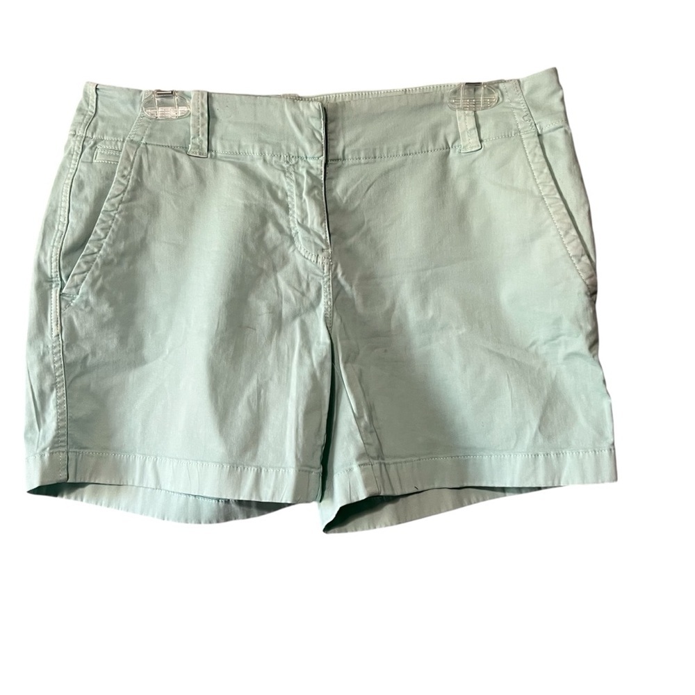 Vineyard Vines Mint Green Shorts Womens Size 4 Chino Stretch Preppy Style